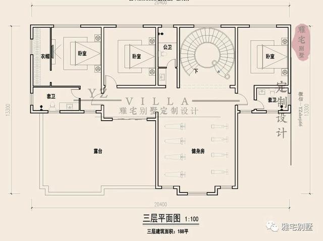 湖南三層歐式別墅設計圖，一套遠離城市喧囂的居家之所