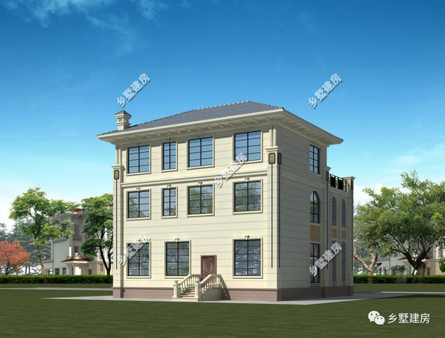 14X16米的農村別墅設計圖，為了過年回家有面子，您的首選！
