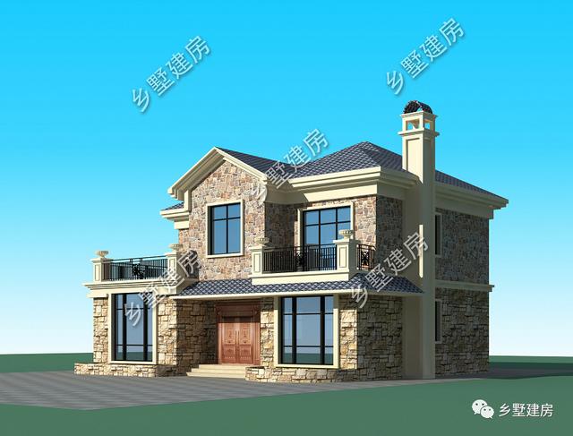 高檔次別墅設計圖，真真正正的農村別墅爆款，十里八村的都想建！