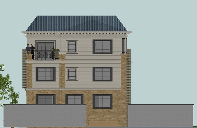 54萬360平方三層大氣別墅設計圖，室內布局盡然都是業主想法