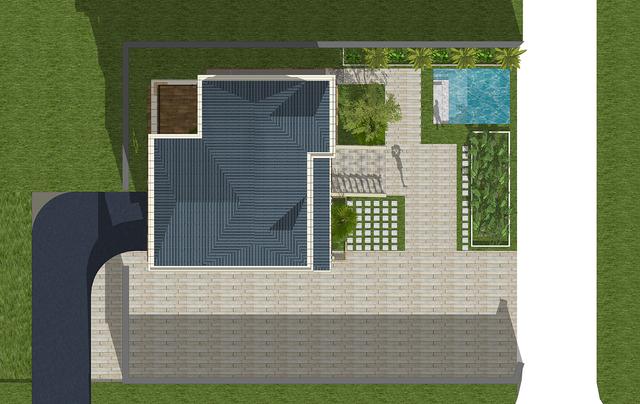 54萬360平方三層大氣別墅設計圖，室內布局盡然都是業主想法