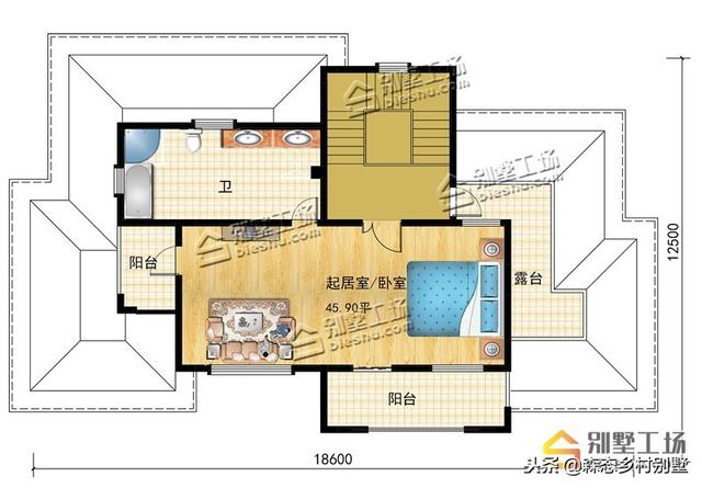 經典農村別墅設計圖紙，適合宅基地自建