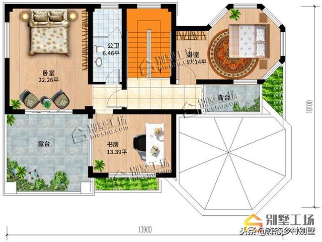 經典農村別墅設計圖紙，適合宅基地自建