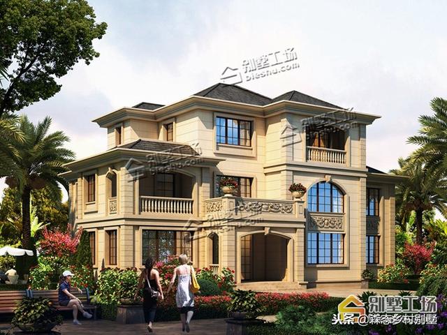 經典農村別墅設計圖紙，適合宅基地自建