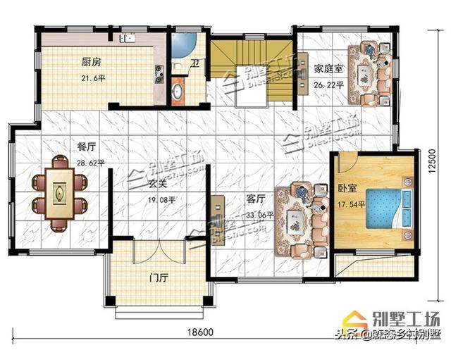 經典農村別墅設計圖紙，適合宅基地自建