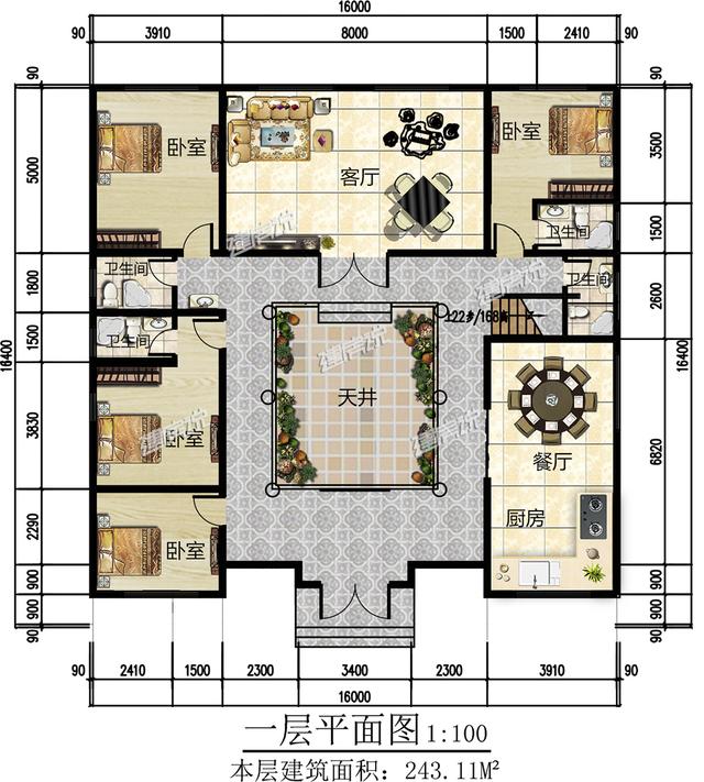 新款四合院設(shè)計(jì)圖，蓋棟中國最美四合院，生活快樂似神仙