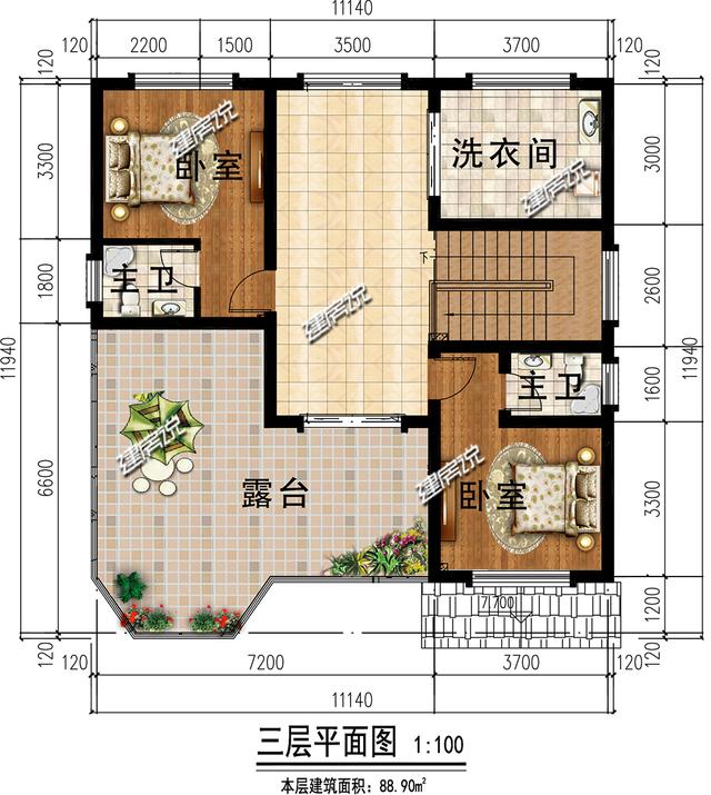 鄉村三層自建房，沒錢也能住別墅，30萬就能建漂亮別墅，太驚喜！