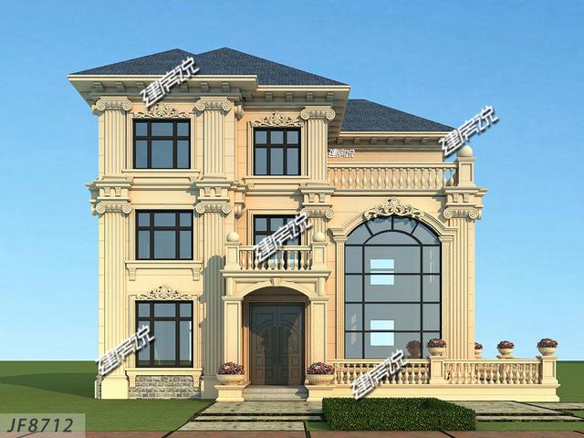 三層別墅設(shè)計(jì)圖，挑空客廳，大氣極了！包您滿(mǎn)意！