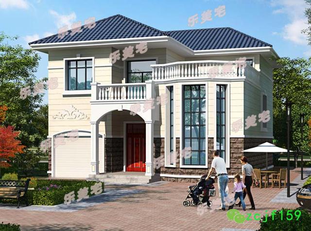 130㎡農(nóng)村二三層自建別墅設(shè)計(jì)圖，風(fēng)格各領(lǐng)風(fēng)騷，自建首選！