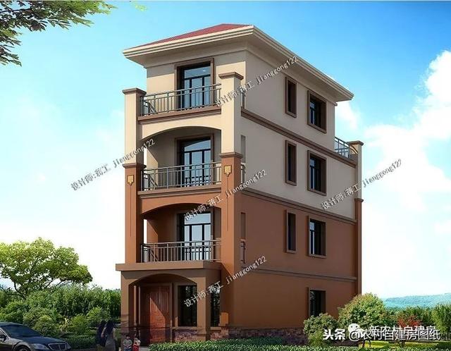 2款地基狹長(zhǎng)的小別墅設(shè)計(jì)圖，小面積也很有氣場(chǎng)