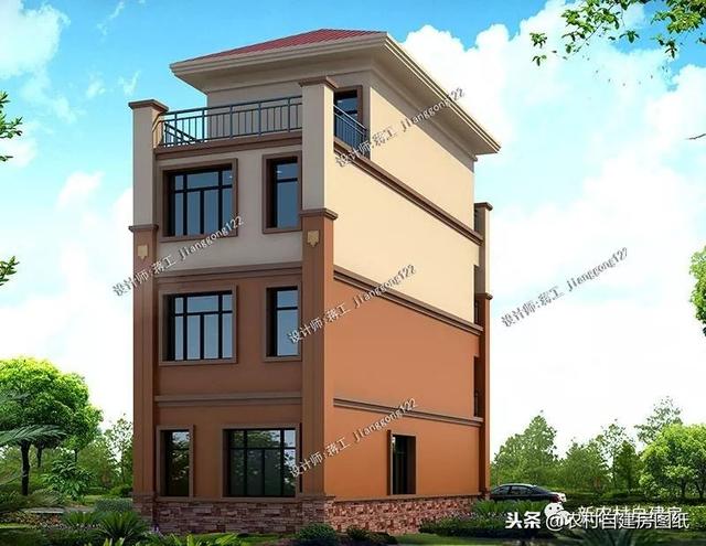 2款地基狹長(zhǎng)的小別墅設(shè)計(jì)圖，小面積也很有氣場(chǎng)