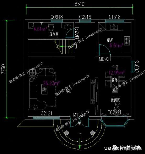 70平的農(nóng)村小戶型自建房屋，趕緊來挑選您喜歡的戶型吧！
