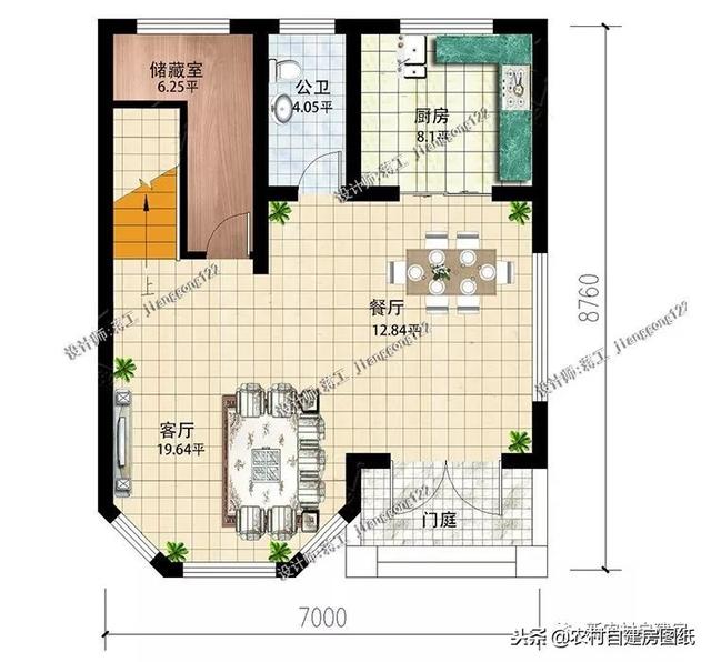 70平的農(nóng)村小戶型自建房屋，趕緊來挑選您喜歡的戶型吧！