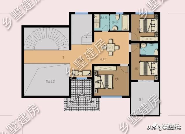 時尚洋氣農村別墅設計圖，怕成本太高？這兩套30萬左右的你肯定喜歡！