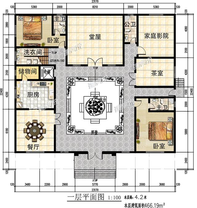 中式豪宅設計圖，2026年就是不一樣的一年，在村里牛逼轟轟