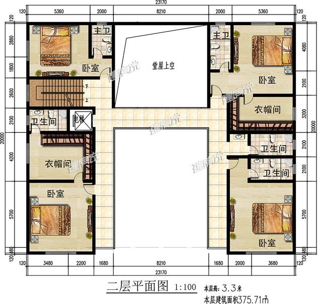 中式豪宅設計圖，2026年就是不一樣的一年，在村里牛逼轟轟