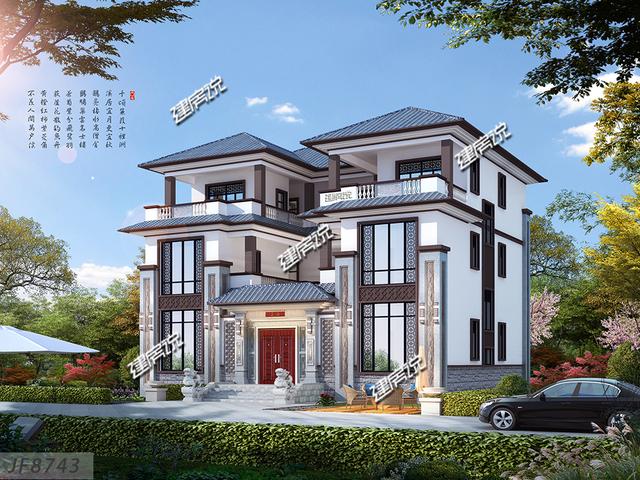 2026年新中式別墅設計，回鄉建造，讓人人都知道你在外面賺到了錢