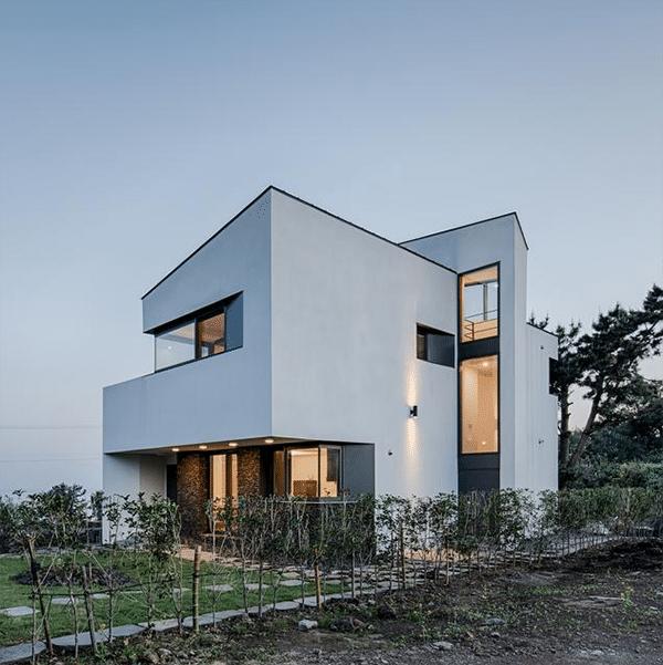 現代別墅設計圖，霸氣十足，遺世而獨立的神仙別墅