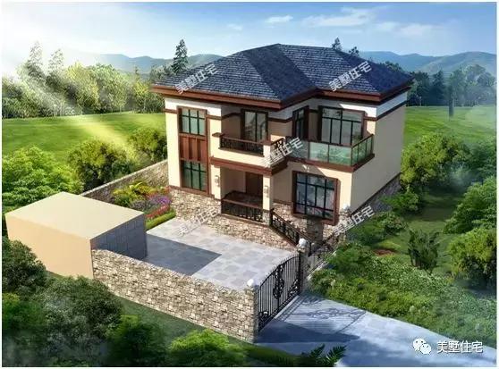 這6款農村別墅設計圖，戶型合理千萬別錯過，讓你溫暖有體面