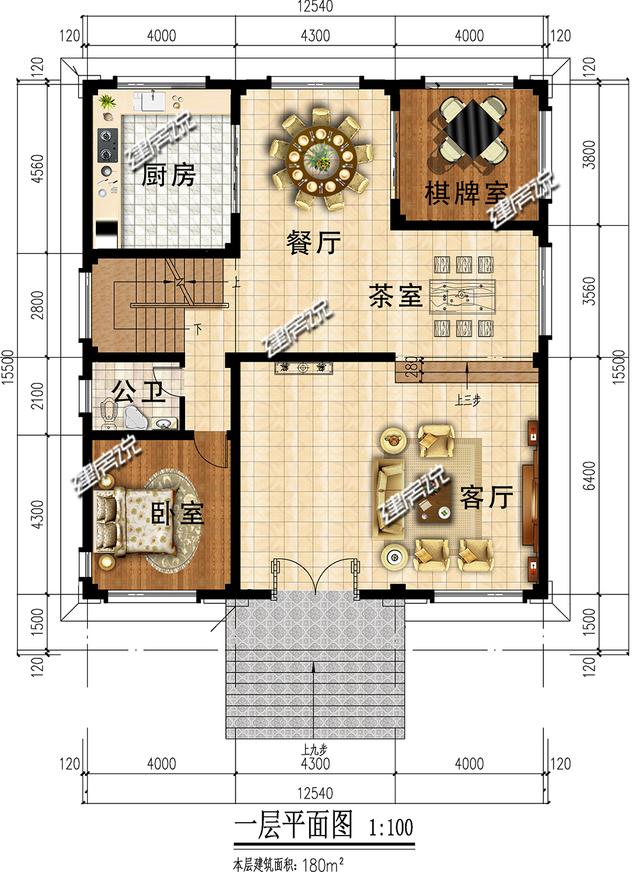 豪華中式別墅設(shè)計(jì)圖，這輩子，擁有一棟中式別墅，人生才不算白活