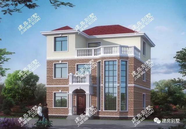 不同風格的鄉(xiāng)村別墅設計圖，第二棟新中式，造價都30多萬