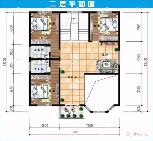 不同風格的鄉(xiāng)村別墅設計圖，第二棟新中式，造價都30多萬