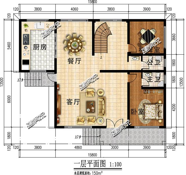 新款現代別墅設計圖，現代年輕人最愛，建一棟很拉風