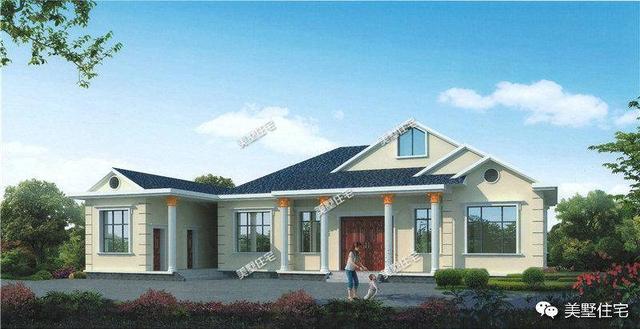 5套一層別墅設(shè)計(jì)圖，每一套都很便宜，最后一套最好看！