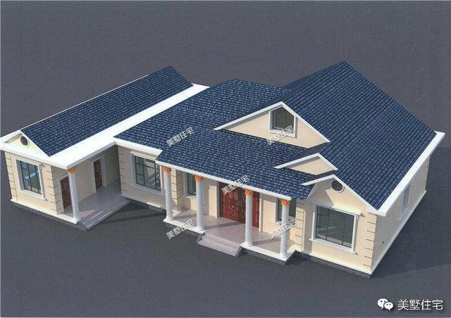 5套一層別墅設(shè)計(jì)圖，每一套都很便宜，最后一套最好看！