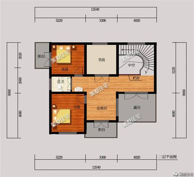 5套兩層小別墅設計圖，20來萬蓋起來，每款都很實用！