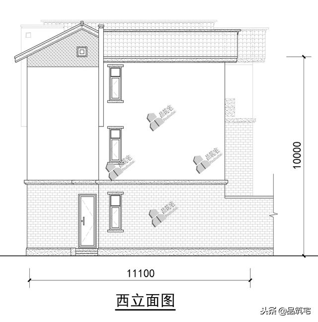三層中式田園風(fēng)別墅設(shè)計(jì)圖，送給父母養(yǎng)老，也安放我們的鄉(xiāng)愁