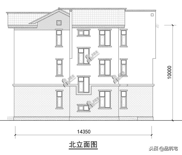 三層中式田園風(fēng)別墅設(shè)計(jì)圖，送給父母養(yǎng)老，也安放我們的鄉(xiāng)愁