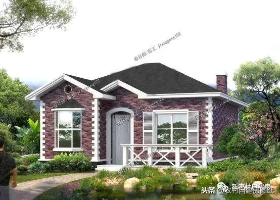 6款小別墅設計圖，一二三層都有，面寬10米以下，功能齊全樣式大氣