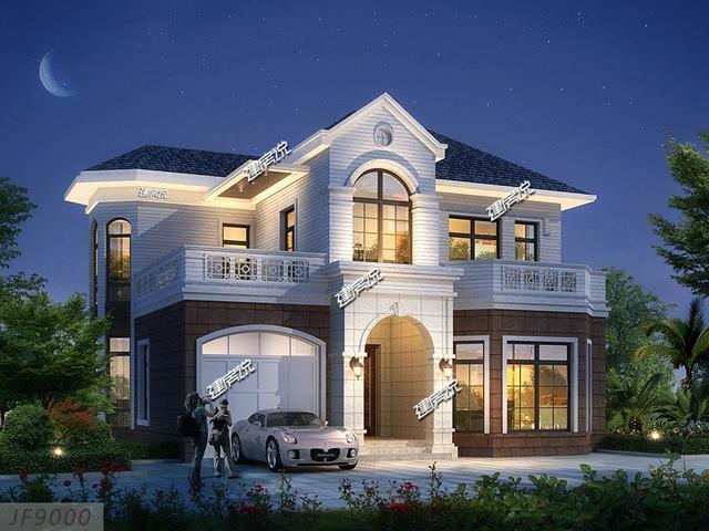 這棟2層別墅設(shè)計(jì)圖深受農(nóng)村喜愛(ài)，準(zhǔn)備好25萬(wàn)開(kāi)建