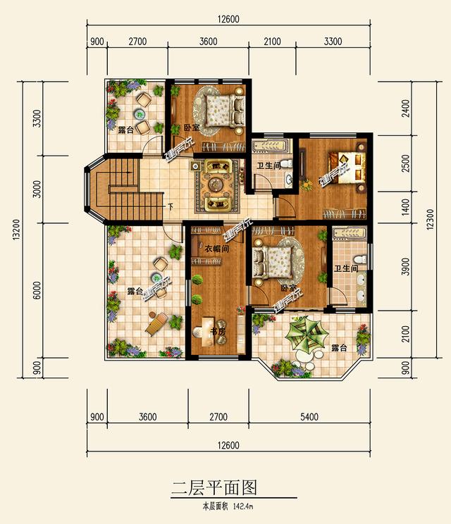 這棟2層別墅設(shè)計(jì)圖深受農(nóng)村喜愛(ài)，準(zhǔn)備好25萬(wàn)開(kāi)建
