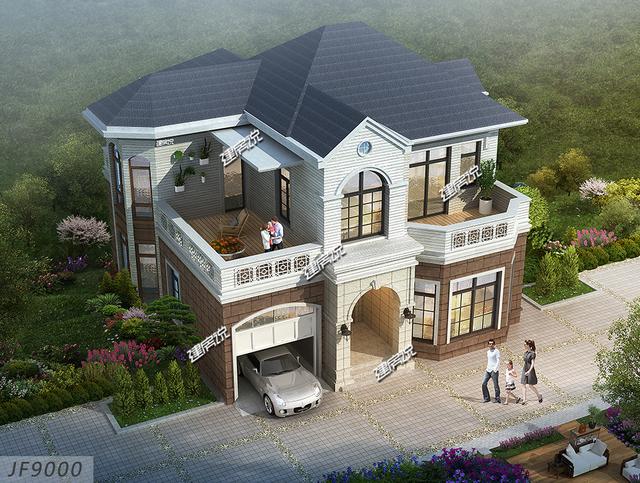 這棟2層別墅設(shè)計(jì)圖深受農(nóng)村喜愛(ài)，準(zhǔn)備好25萬(wàn)開(kāi)建