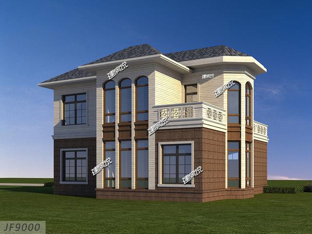 這棟2層別墅設(shè)計(jì)圖深受農(nóng)村喜愛(ài)，準(zhǔn)備好25萬(wàn)開(kāi)建