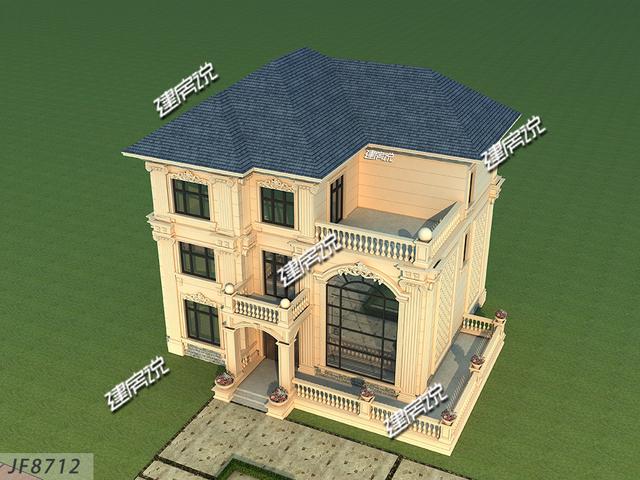 歐式別墅設計圖推薦，值得讓你驕傲一輩子的別墅，蓋一棟人生才不算白活