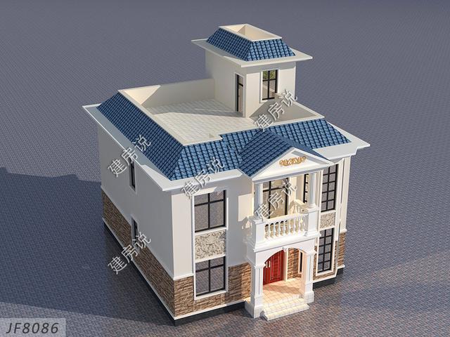 漂亮別墅設計圖，18萬就能開建，您還在等什么？