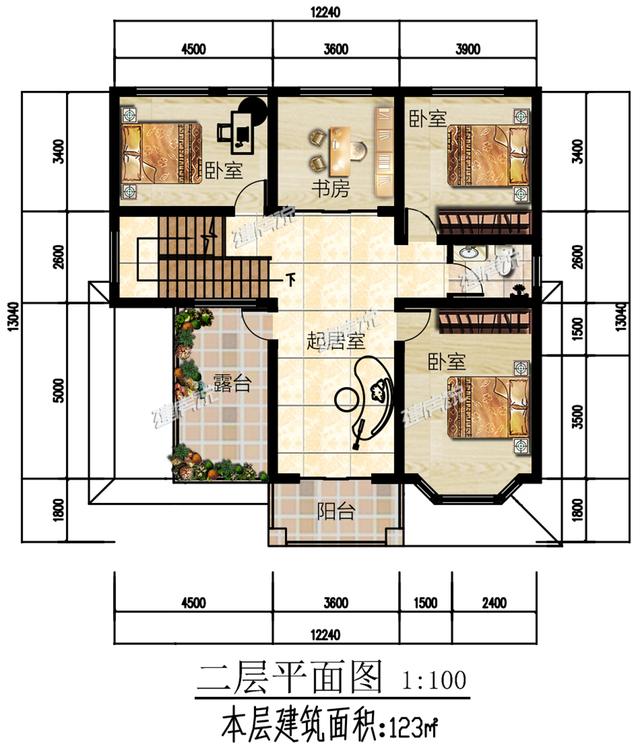 三棟別墅設計圖，蓋了惹全村人羨慕，收藏起來準沒錯