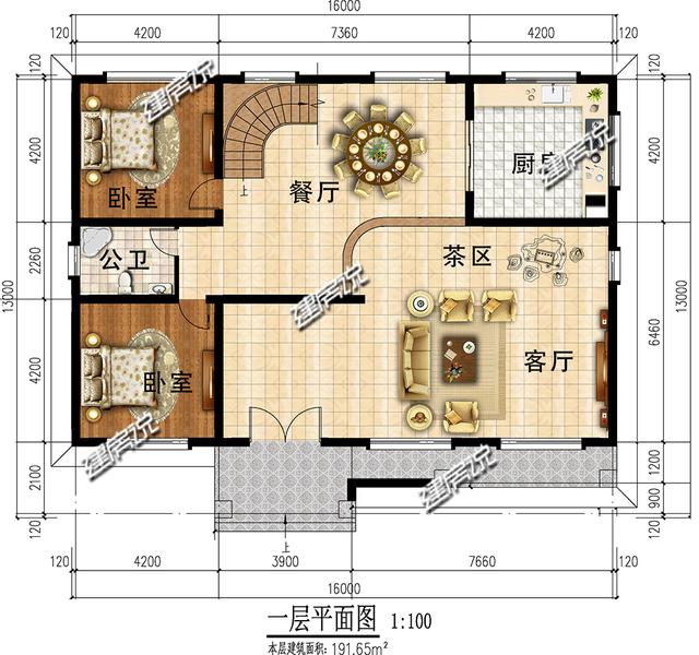 三棟別墅設計圖，蓋了惹全村人羨慕，收藏起來準沒錯