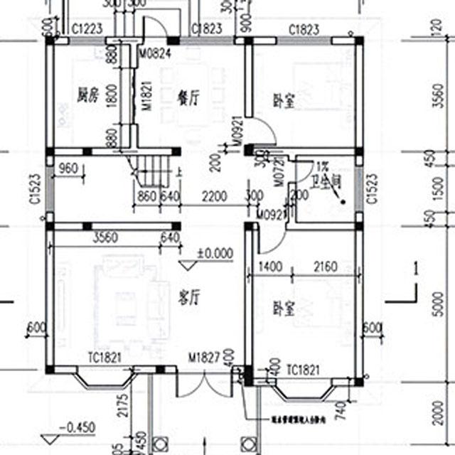 鄉村三層自建別墅設計圖推薦（帶有建成實景圖對比）