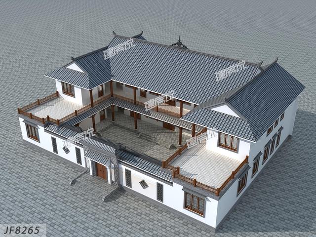 中國最美四合院設計圖，沒有人不愛，擁有一棟你真牛！