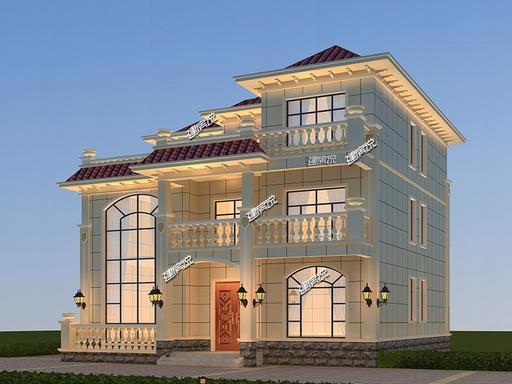 三層豪華歐式別墅設計圖，華麗麗的豪宅既視感，酷到沒朋友