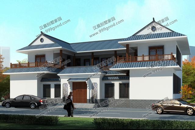 2026年鄉村自建別墅設計圖，3棟中式別墅，古色古香又不乏新意