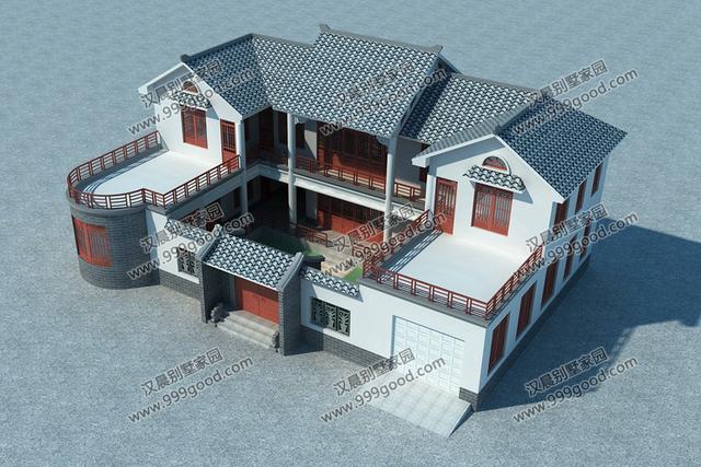 2026年鄉村自建別墅設計圖，3棟中式別墅，古色古香又不乏新意