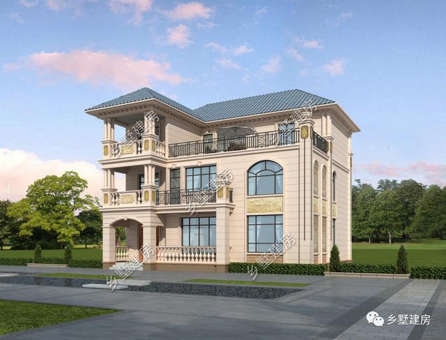 14X10米鄉村小別墅設計圖，桌球室+露臺完美設計，經典實用不落伍！