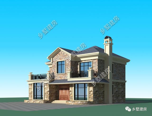 13X10米小別墅設計圖，農村還沒建房的有福了，造價只需30萬！