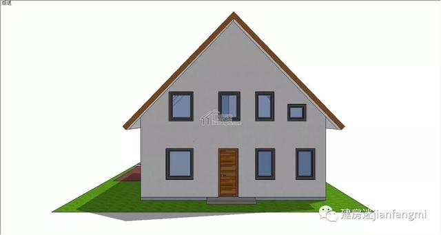 德式小洋樓設(shè)計(jì)圖推薦，9.5MX10M精致別墅