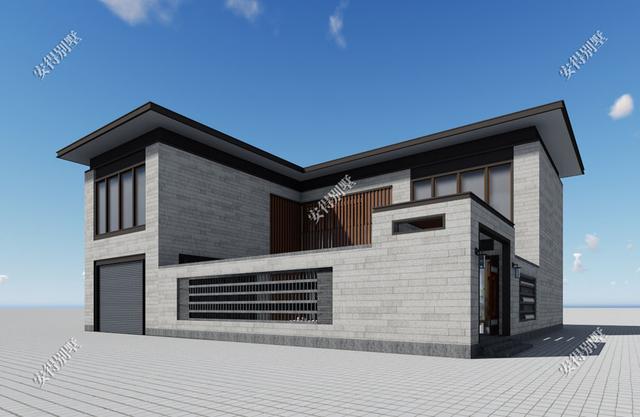 5套氣場十足的新中式合院別墅設計圖，帶你見識真正的豪宅